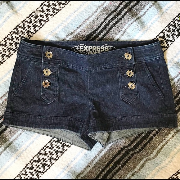 sailor jean shorts